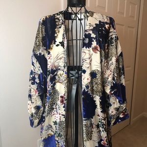 Manteau/Cape Ethnique ZARA Style Kimono Poncho - Taille M - Occasion Très Bon État - Rare